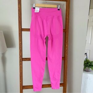 Pink / Seamless leggings M